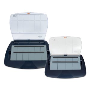 CERAMIC TRAY LAY:ART CRYSTAL AQUA XL