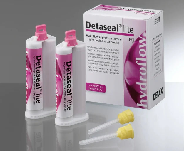 IMPRESSION SILICONE DETASEAL HYDROFLOW LIGHT BODY REGULAR SET