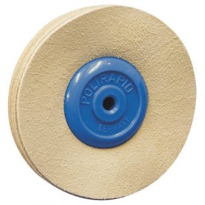LATHE WHEEL CHAMOIS SUEDE POLIR 1pcs