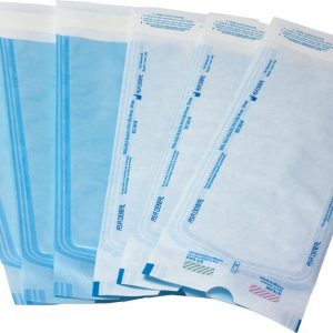 STERILIZATION POUCH 90mmX230m SELF SEALING 200pcs