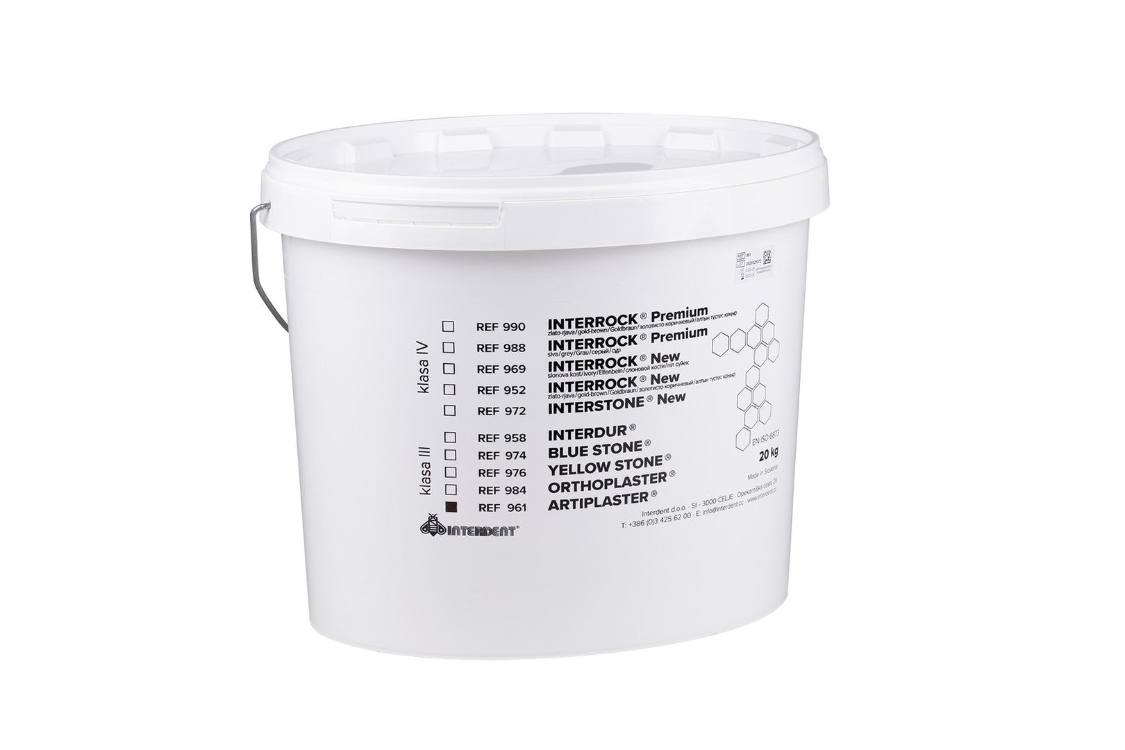 PLASTER ARTIPLASTER TYPE III INTERDENT