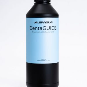 Asiga DentaGUIDE Surgical Guide Resin, clear, for implant surgical guides