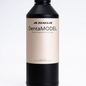 Asiga DentaMODEL Almond Dental Model Resin, for crown, bridge, and implant models