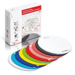Scheu Bioplast Single Colour 125mm round discs for mouthguards and positioners