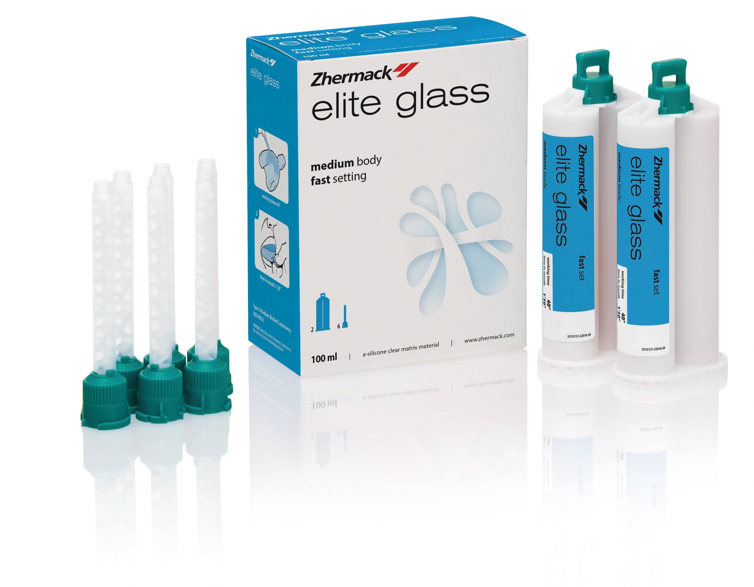 MATRIX SILICONE ELITE GLASS 2X50ml ZHERMACK