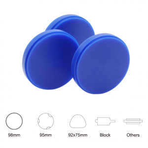 Open 98mm System Wax, CAD/CAM wax blank for dental milling