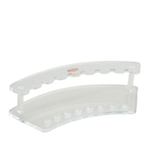 CERAMIC BRUSH STAND TRANSPARENT
