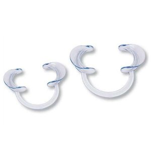 Dental cheek retractors – hand-held and handsfree, adult and child sizes, 2 pcs pack