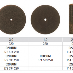 RUBBER WHEEL BROWN CHROMOPOL EDENTA
