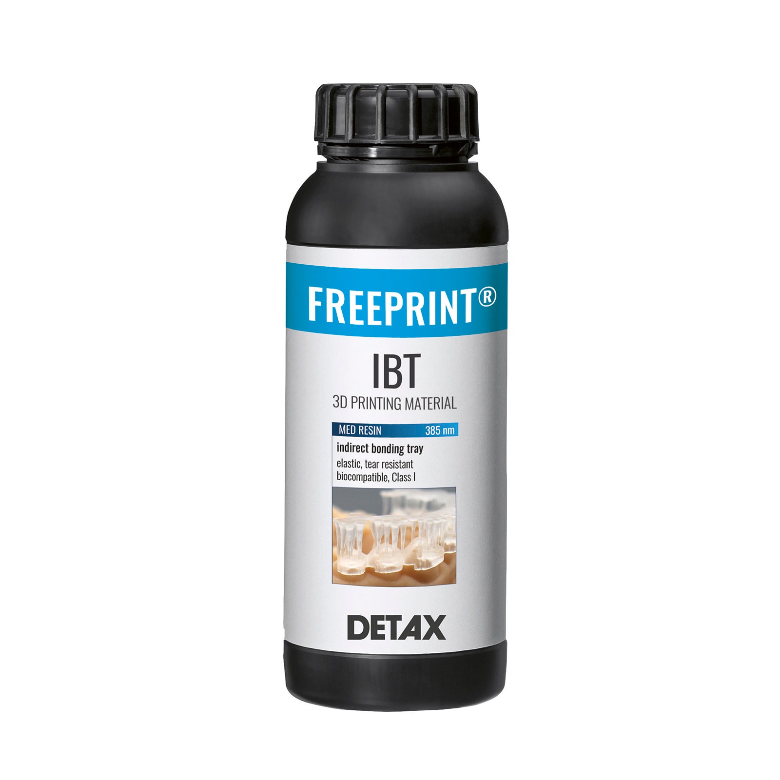 DETAX Freeprint IBT Resin 1kg | 385nm DLP Orthodontic Transfer Resin
