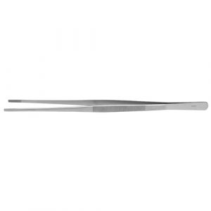 TWEEZER STRAIGHT TISSUE FORCEP 15CM