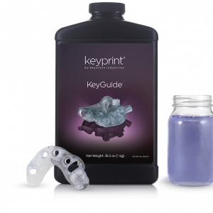 Keyguide 3D printing resin, clear, for transparent surgical guides