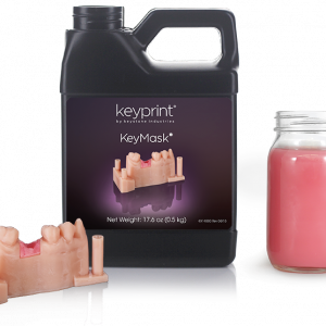 Keystone KeyMask Gingival Resin simulating gum tissue for digital restorations