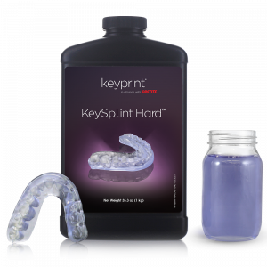 Keystone KeySplint Hard Resin for retainers and post-trauma tooth immobilization