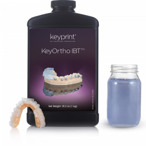 Keystone KeyOrtho IBT Resin for indirect bonding trays and orthodontic bracket setting