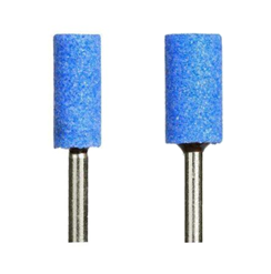 Keystone Mounted Stone Blue, aluminium oxide points for chrome alloy finishing