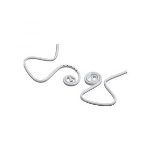 SALIVA EJECTOR WHITE PIG TAIL 100pcs