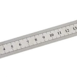 RULER STEEL 15CM