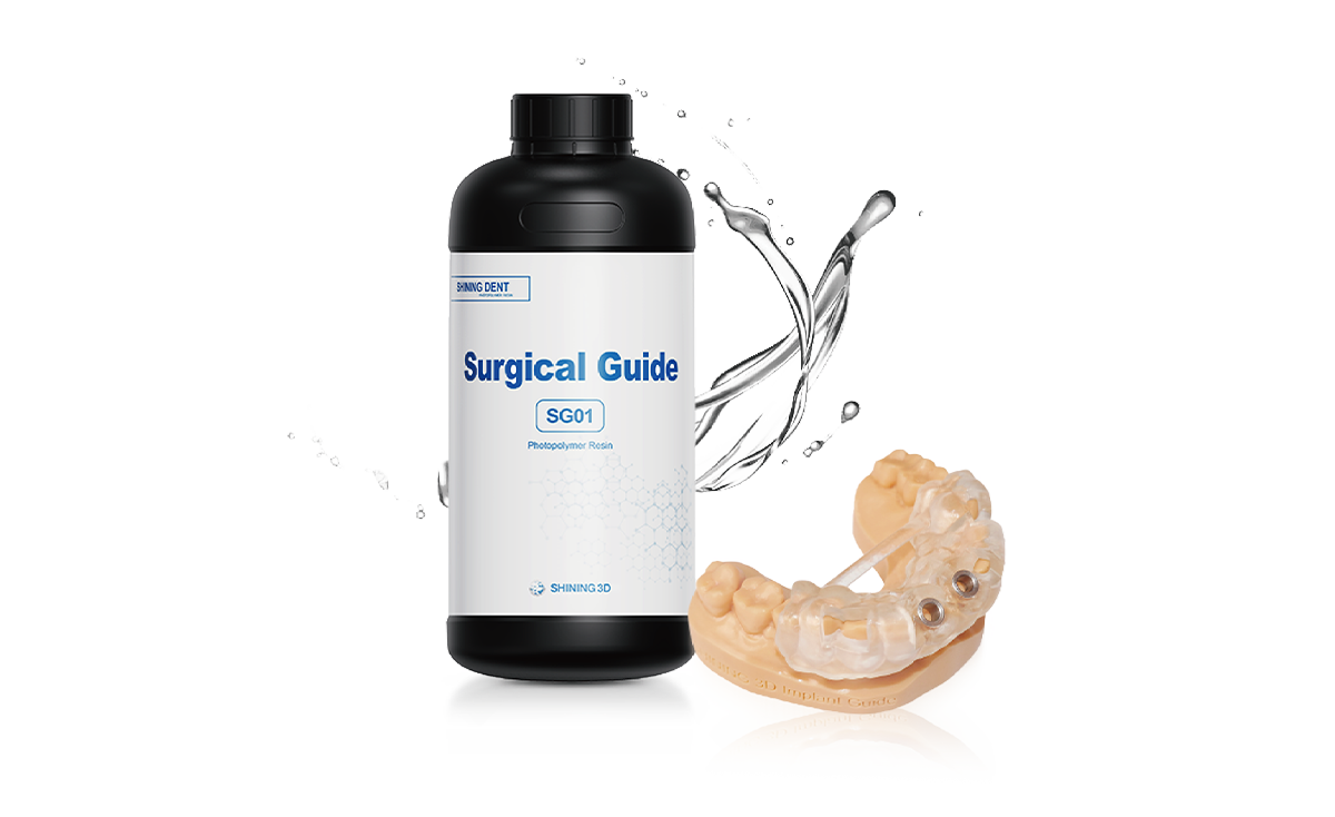 Shining Surgical Guide SG01 Transparent Resin for surgical guides and transfer trays