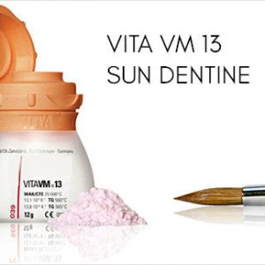 Vita VM13 Sun Dentine feldspar ceramic for metal-ceramic restorations