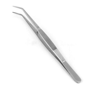 TWEEZER COLLEGE 15CM SERRATED