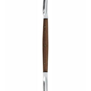 WAX KNIFE LARGE WOODEN HANDLE 17CM