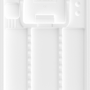 INSTRUMENT TRAY PLASTIC DISPOSABLE DIVIDED WHITE NOT KNURLED 400pcs