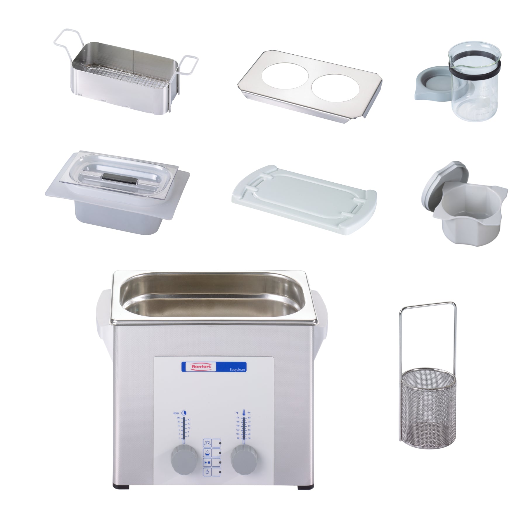 Renfert Easy Clean accessories for ultrasonic cleaning units
