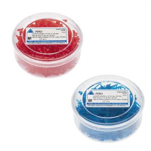 FINO Plastic Sprue with Reservoir – Blue/Red, Pack of 200