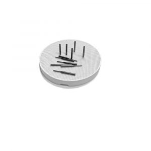 FIRING TRAY ROUND INCL 10 METAL PEGS 1MM