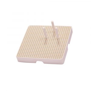 FIRING TRAY SQUARE INCL 5 CERAMIC PEGS