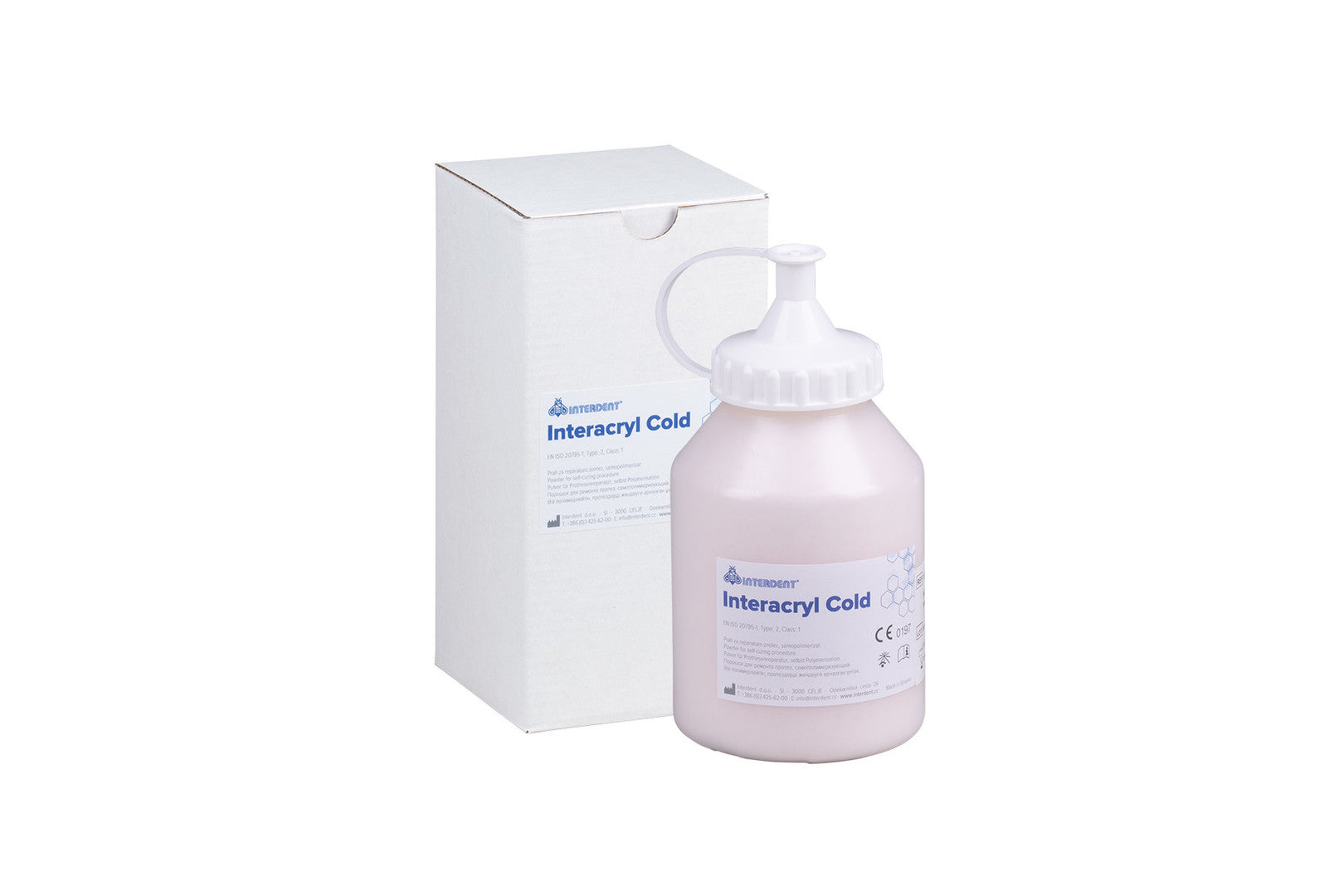 COLD CURE POWDER & LIQUID INTERACRYL COLD INTERDENT