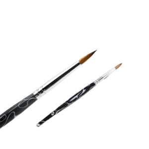 Kolinsky sable hair ceramic brush for dental porcelain build-up