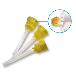 MIXING TIPS YELLOW 1:1 4.0mm 20pcs
