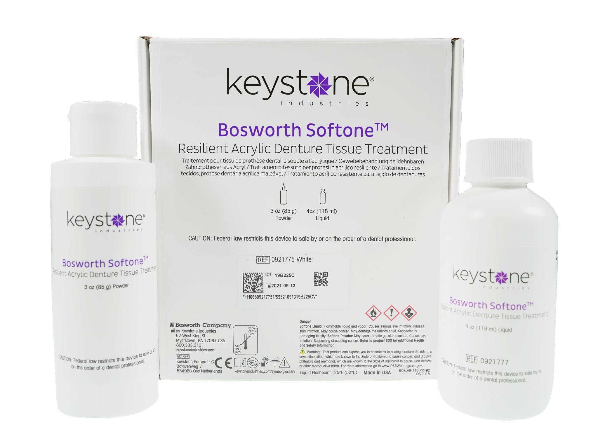 TISSUE CONDITIONER FUNCTIONAL IMPRESSION MATERIAL KIT SOFTONE
