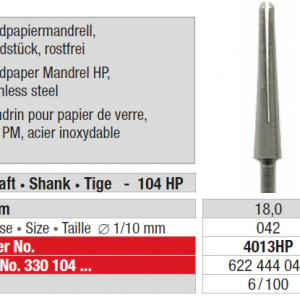 SPLIT MANDRELS HP