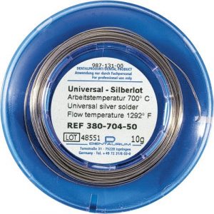 SOLDER UNIVERSAL SILVER DENTAURUM 10g