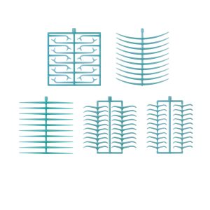 Renfert GEO Preformed Wax Clasps, anatomically shaped, conical wax pattern