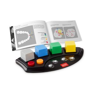 Renfert GEO Expert Functional modelling wax, colour coded for NAT wax-up