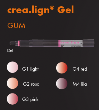 COMPOSITE CREA.LIGN FLOW GUM ROSA 5g