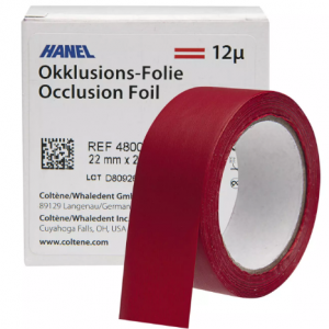 ARTICULATING FOIL RED DS 12M 25m WHALEDENT HANEL