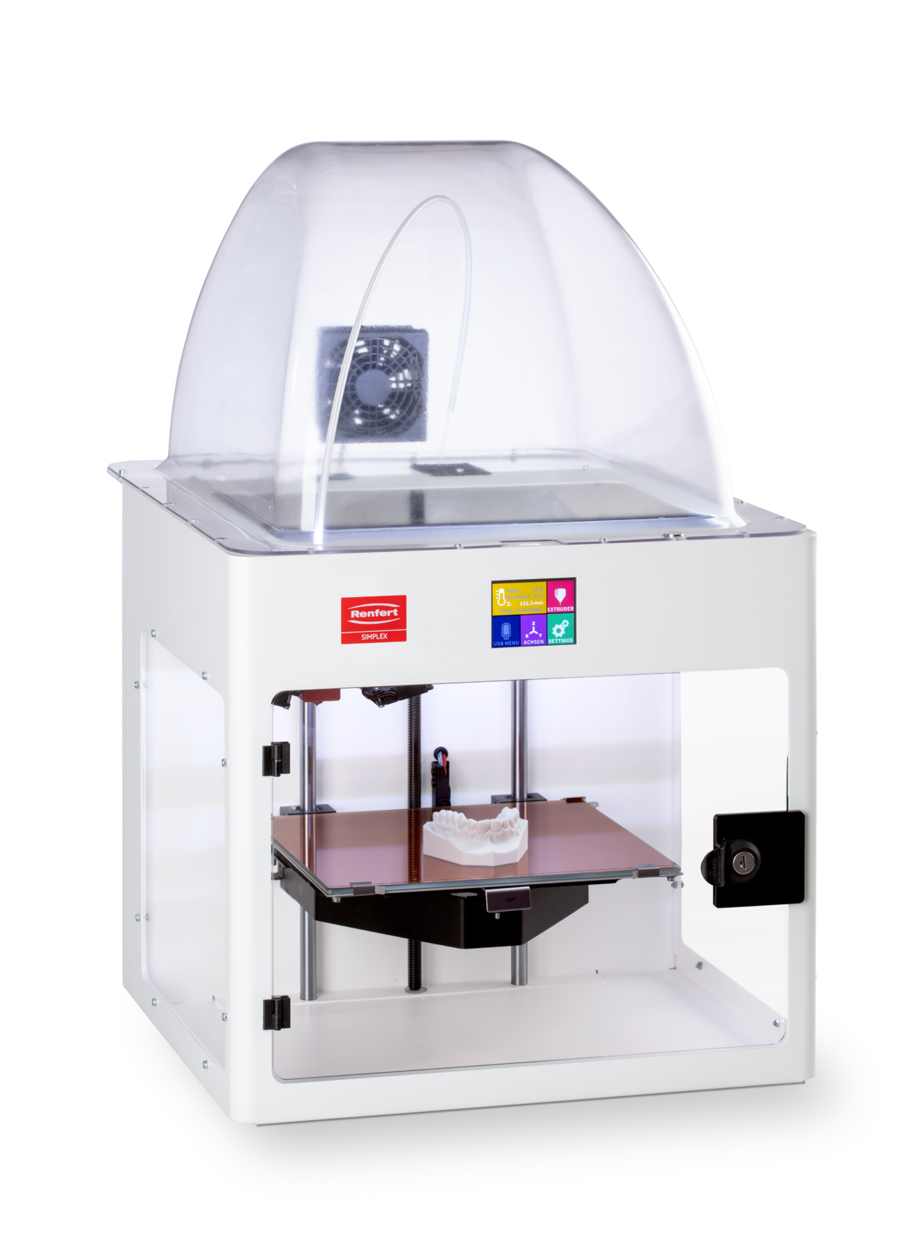 Renfert SIMPLEX 3D filament printer with WiFi, dental lab equipment