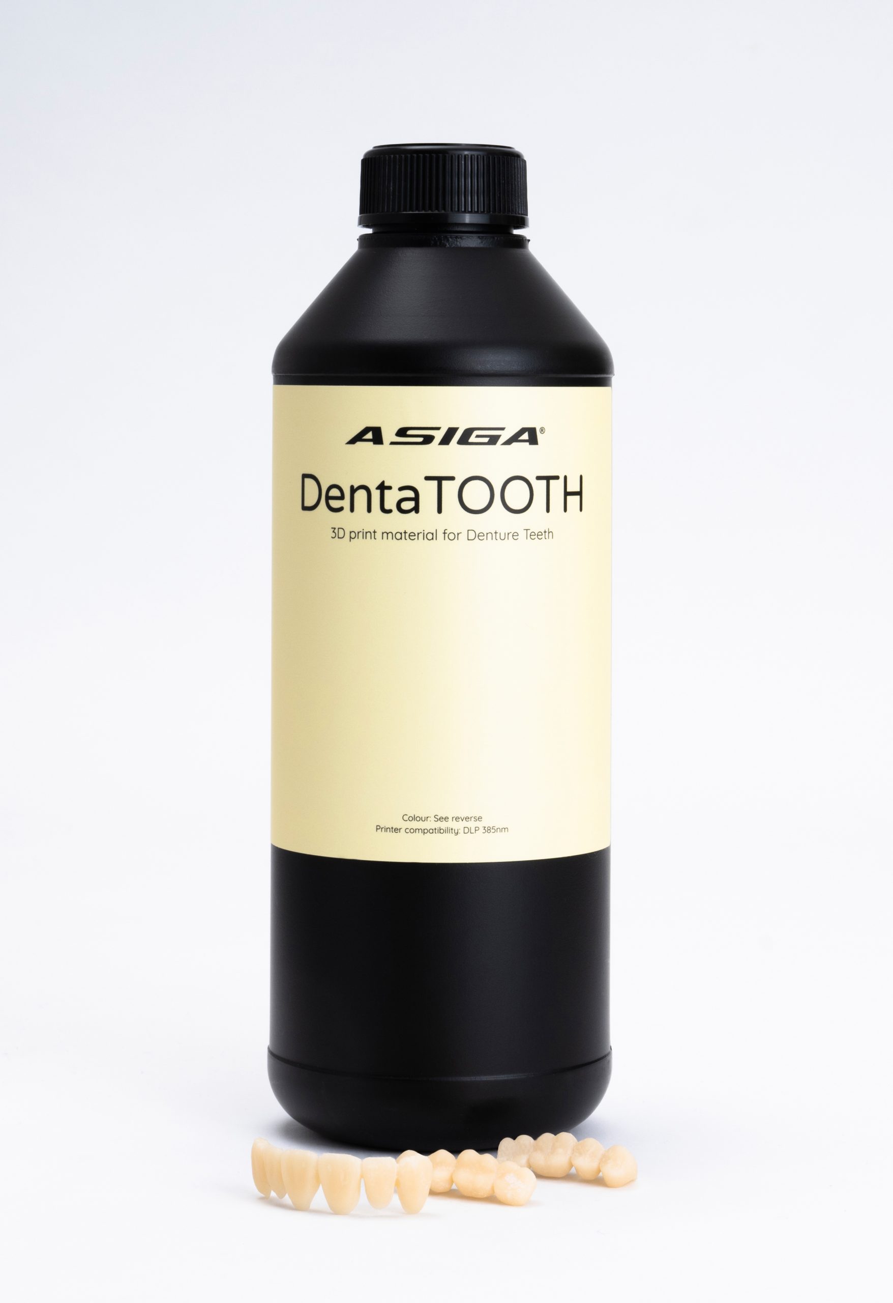 Asiga DentaTOOTH 3D printing resin, 500g