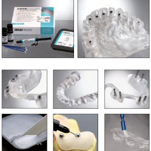 Freeform Modelling Resin/Paste Clear Starter Set, plast fixgel bond coat