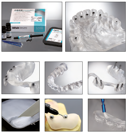 Freeform Modelling Resin/Paste Clear Starter Set, plast fixgel bond coat