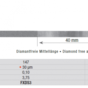 DIAMOND IPR STRIP SERRATED